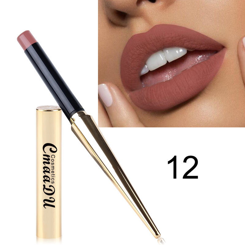 Women's Simple Multicolor Gold Matte Lipstick Women's Simple Multicolor Gold Matte Lipstick